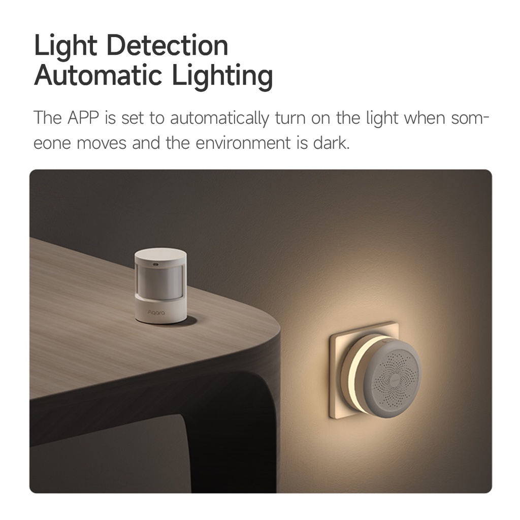 Xiaomi Youpin Cảm Biến Chuyển Động Cơ Thể Người Aqara P1 Có Đèn Phát Hiện Chuyển Động Thông Minh Cho Apple Homekit