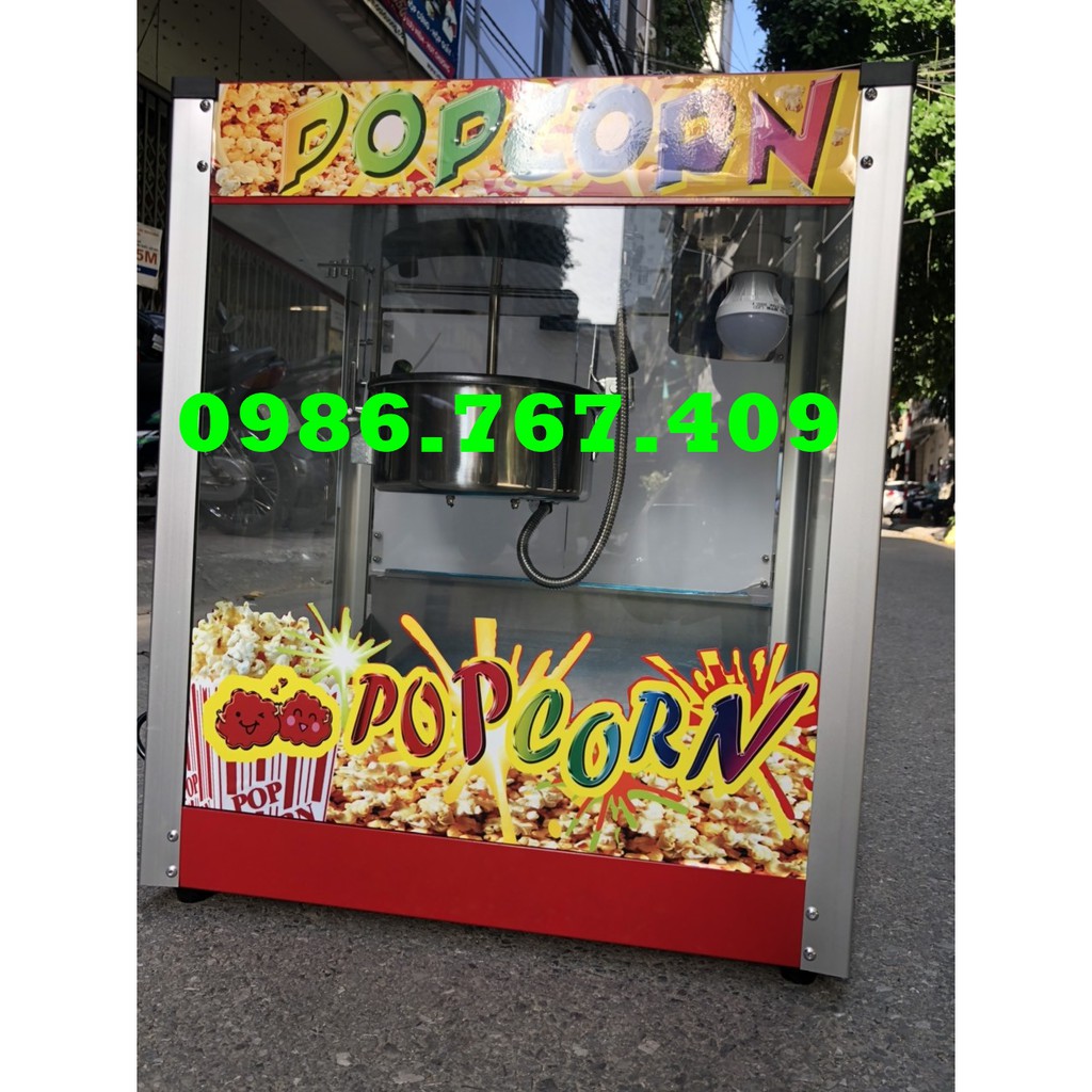 Máy nổ ngô máy nổ Popcorn nổ bắp rang bơ chạy điện