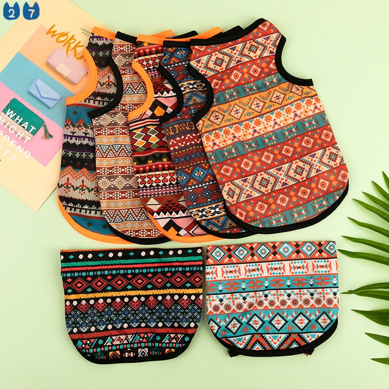 Áo Thun Cotton Thoáng Khí Thời Trang Mùa Hè Dành Cho Thú Cưng 27 Tuổi