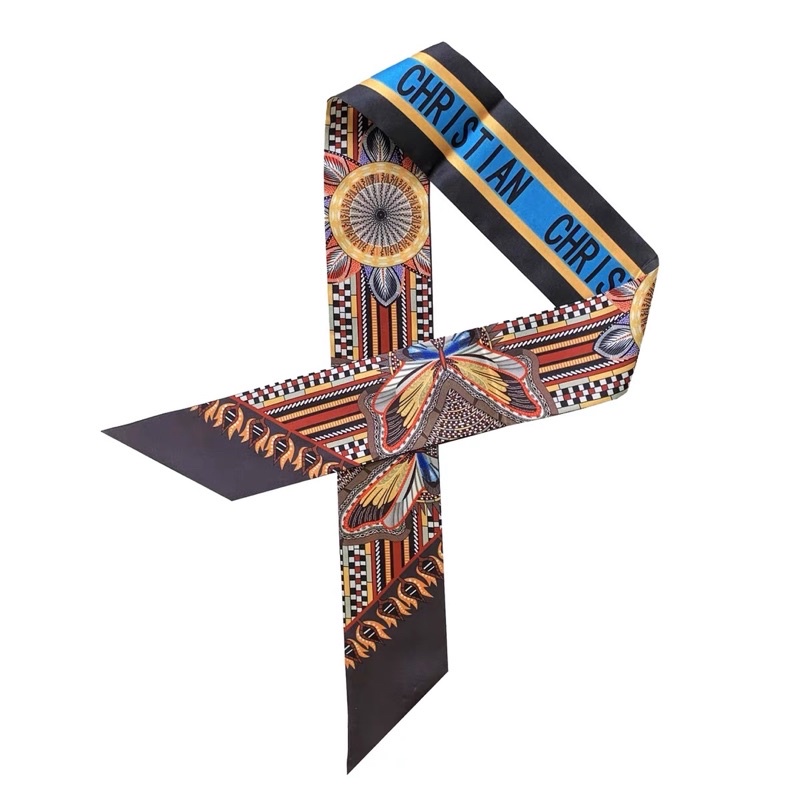 Khăn quấn túi xách in hoa văn - Maben