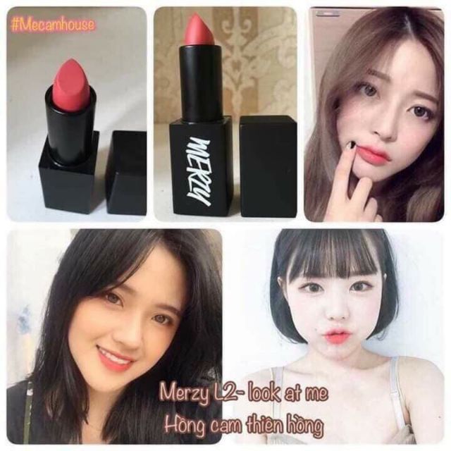 Son Merzy L2 Hồng Cam