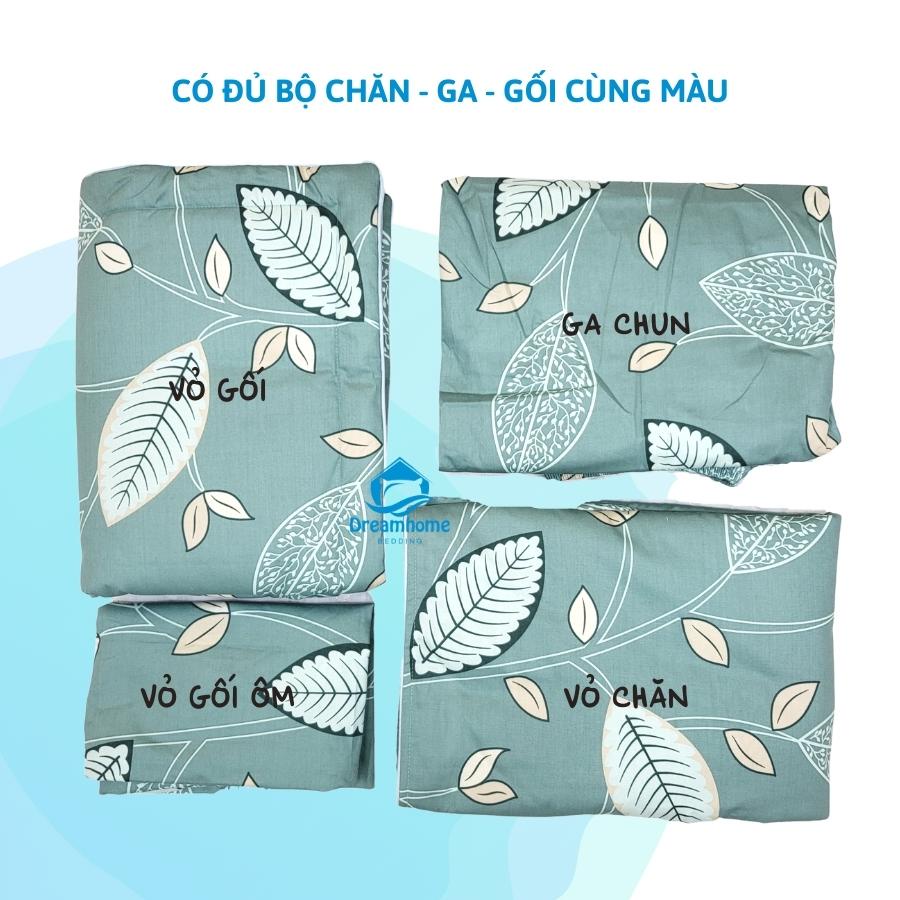 Vỏ gối nằm 50x70 cotton 100% trần bông mỏng đẹp, đanh mát, có khóa kéo tiện lợi 1 đôi, Dream bedding