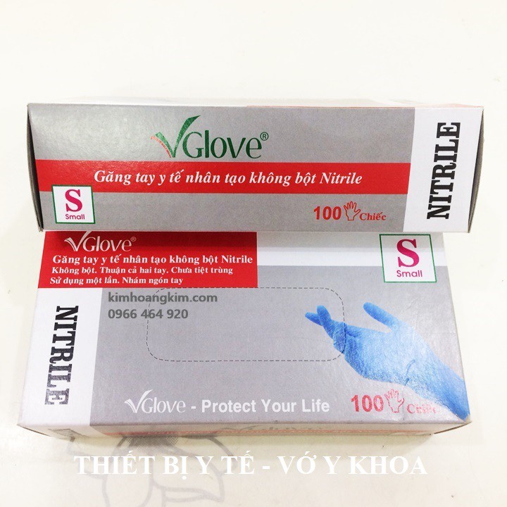Găng tay không bột Nitril Vlgove