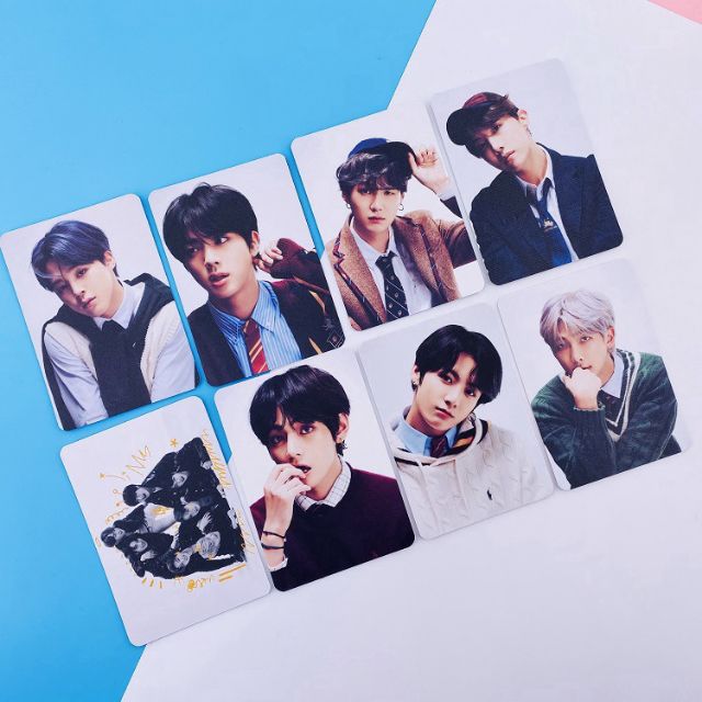 Set 8 photo card BTS MOTS7