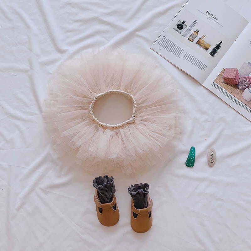 Chân Váy Xòe Tutu Phong Cách Công Chúa Thời Trang Xuân Hè Mới Cho Bé Gái Dễ Phối Đồ