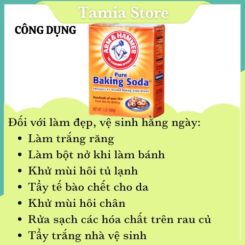 Baking Soda 454g Nhập Khẩu Mỹ