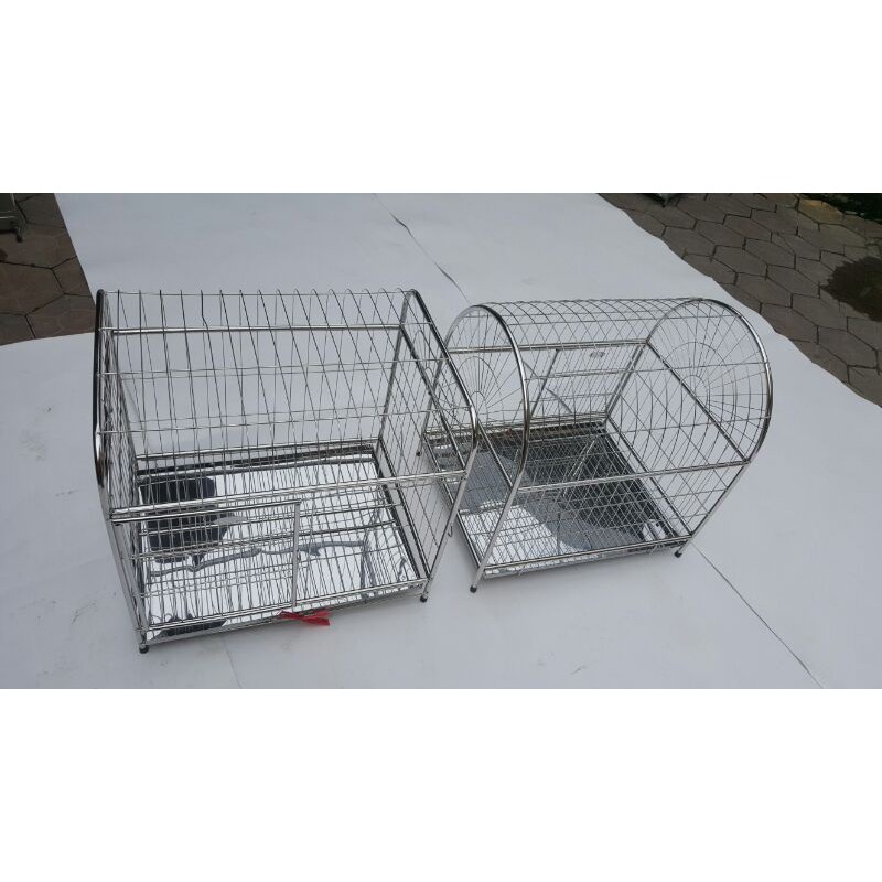 Lồng chó mèo inox s3 kthuoc 50.55.40