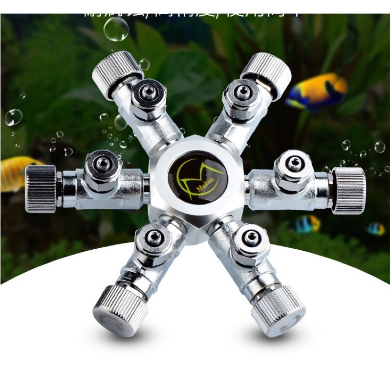 Van Chia 2 CO2 MUFAN | Van Chia 3 CO2 MUFAN Ra 2 3 Đầu Tinh Chỉnh Co2 Cho Hồ Cá Thủy Sinh