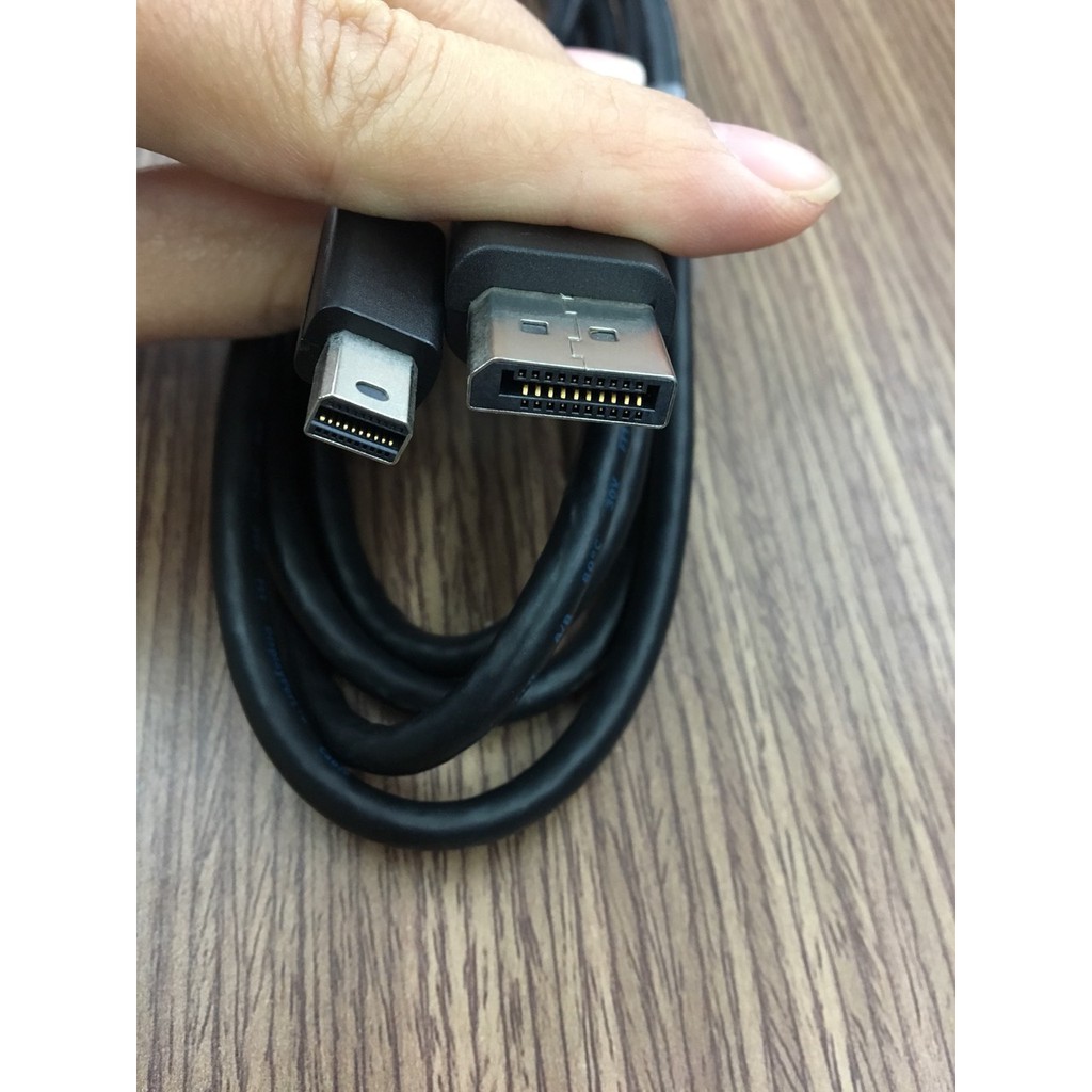 [Mã ELFLASH5 giảm 20K đơn 50K] Cáp Mini Displayport to Displayport 1.8M - Thunderbolt To Displayport