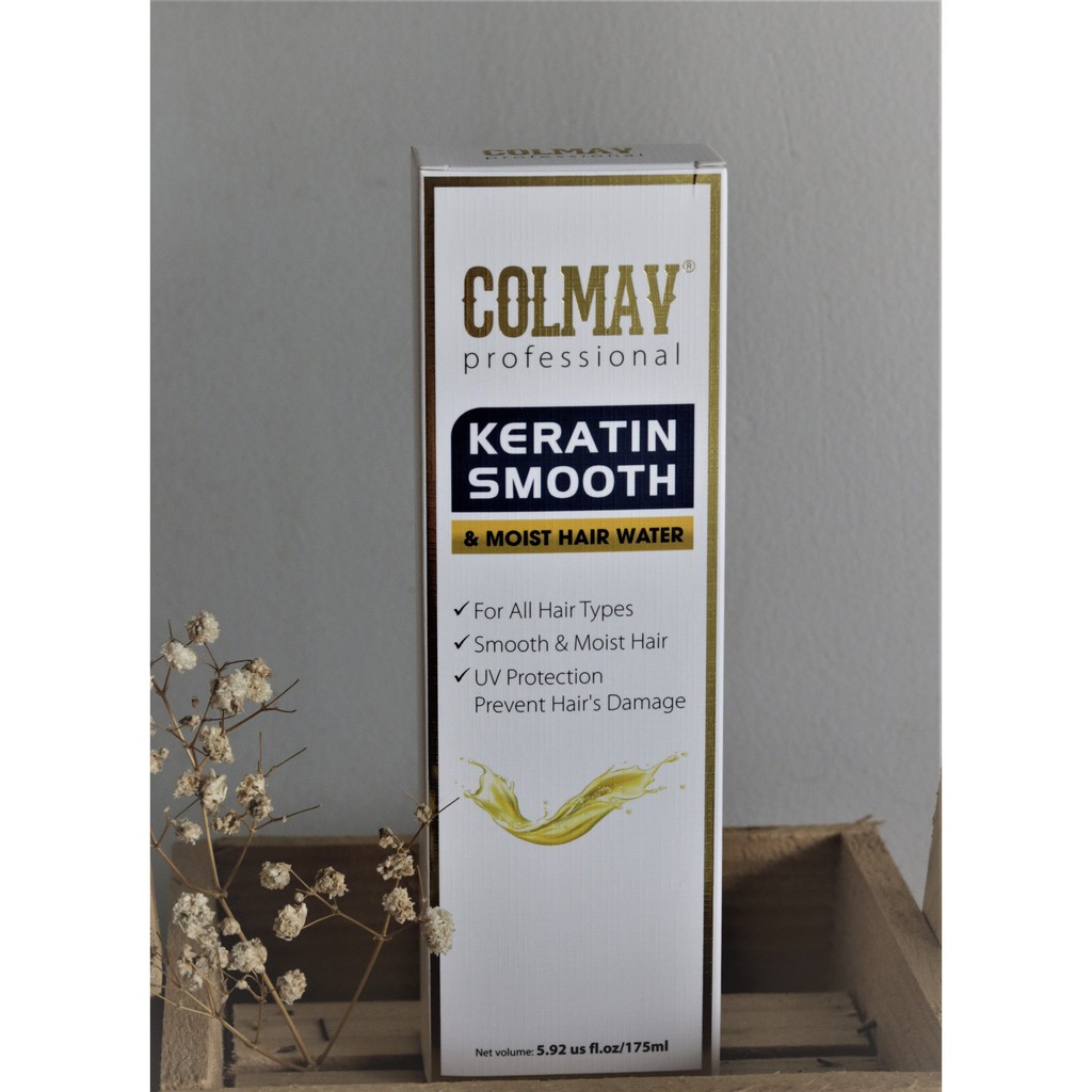 Xịt Dưỡng Tóc Chất Lượng Cao Keratin Colmav Giúp Phục Hồi Tóc Siêu Mượt