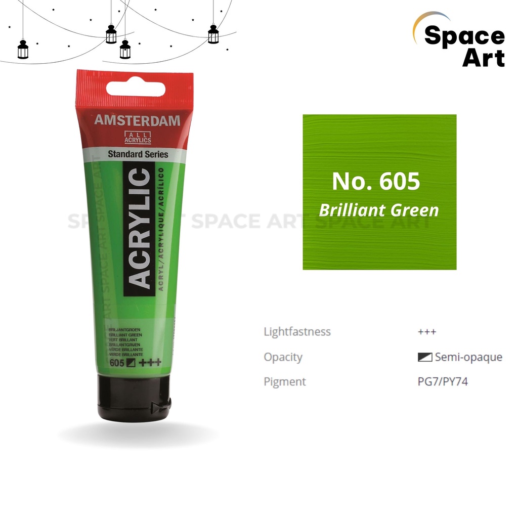 Màu Acrylic AMSTERDAM Hà Lan Satndard Series Tuýp 120ml