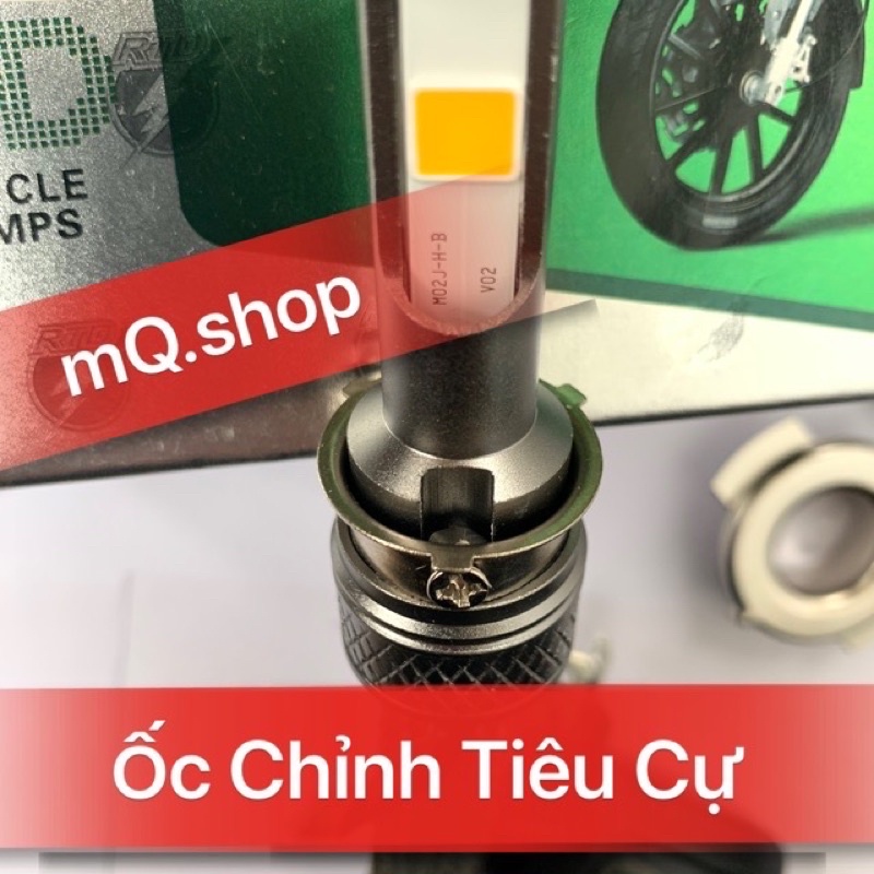 ĐÈN PHA LED CHÍNH HÃNG RTD M02J LẮP Ô TÔ XE MÁY ĐIỆN AC