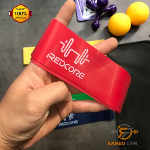 [ FreeShip ]  Dây tập mông miniband tại nhà chính hãng Redcore cao su đàn hồi