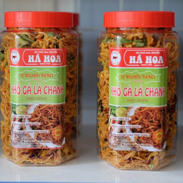 Khô Gà Lá Chanh Hà Hoa Quỳnh Như - Đặc Sản khô nhà làm Đà Nẵng