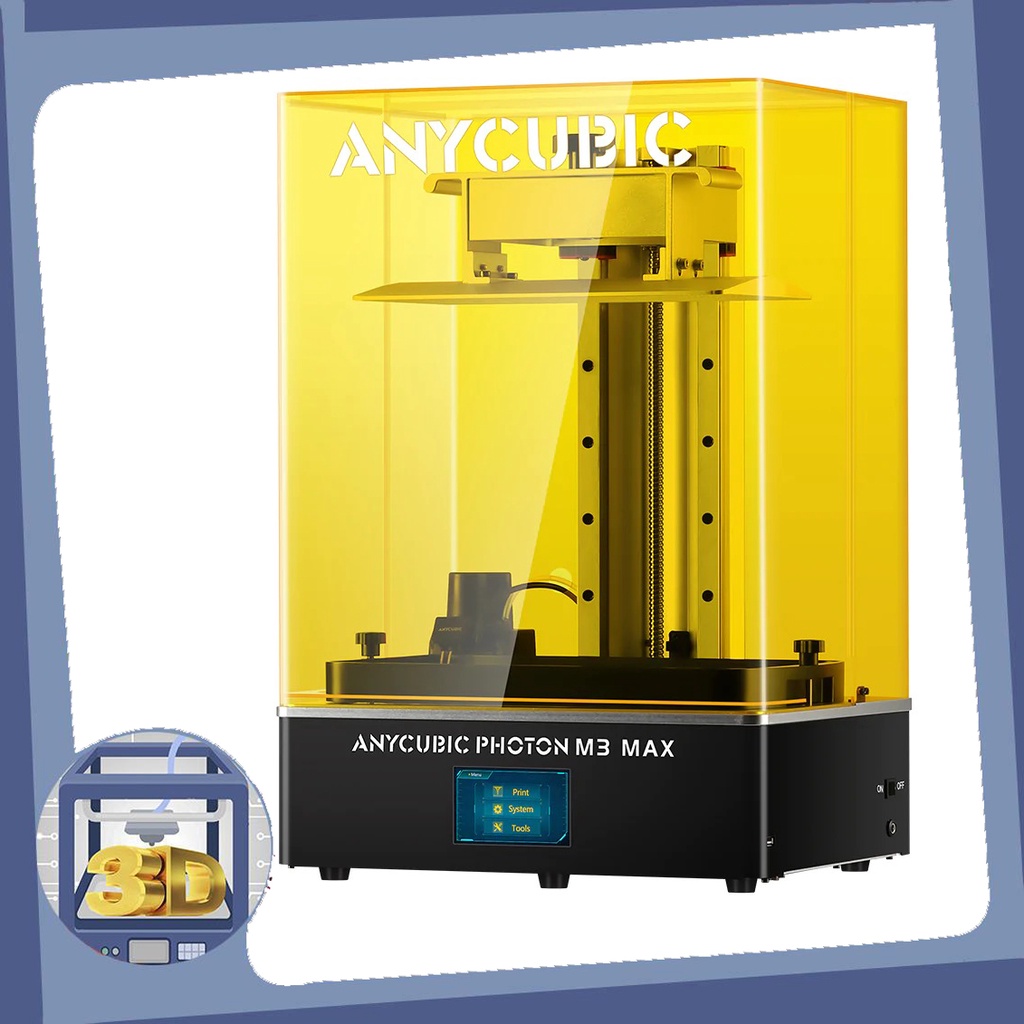Máy in 3D printer resin cho mô hình, trang sức, nha khoa