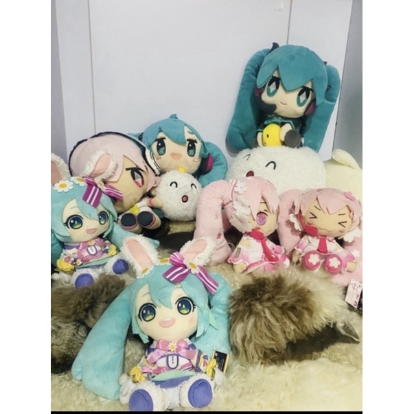 [Có sẵn]gấu bông miku, rin , len  Ai-chan vocaloid doll