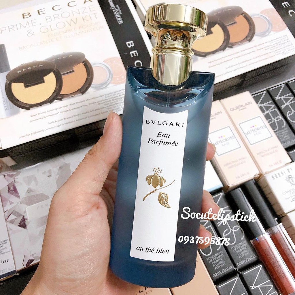 Nước Hoa Unisex Eau Parfumee Bvlgari Au The Bleu - Trà Xanh Dương 10ml (Trà Ô Long)