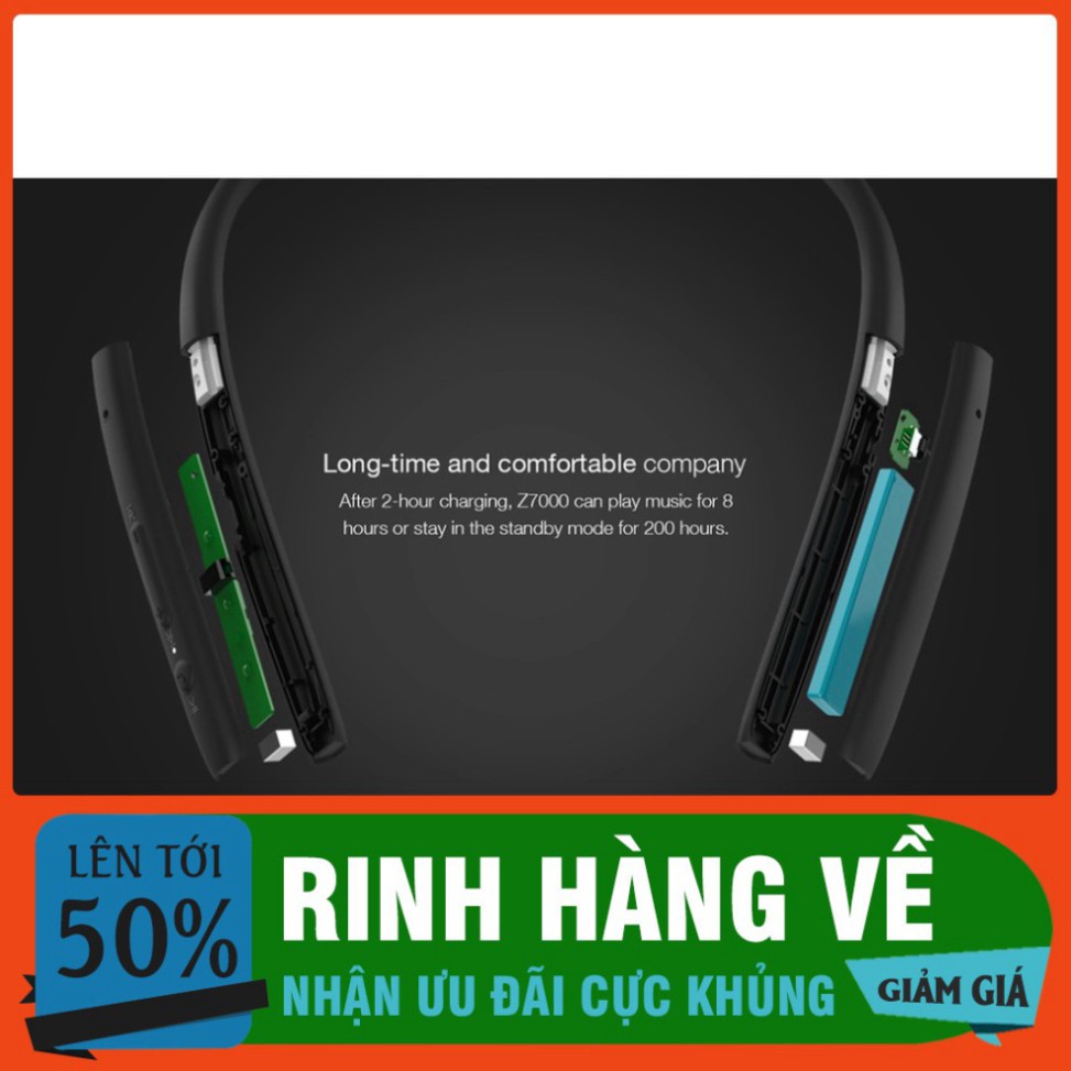 GIÁ ĐI SĂN Tai nghe nhạc không dây Bluetooth Roman Z7000 $$$