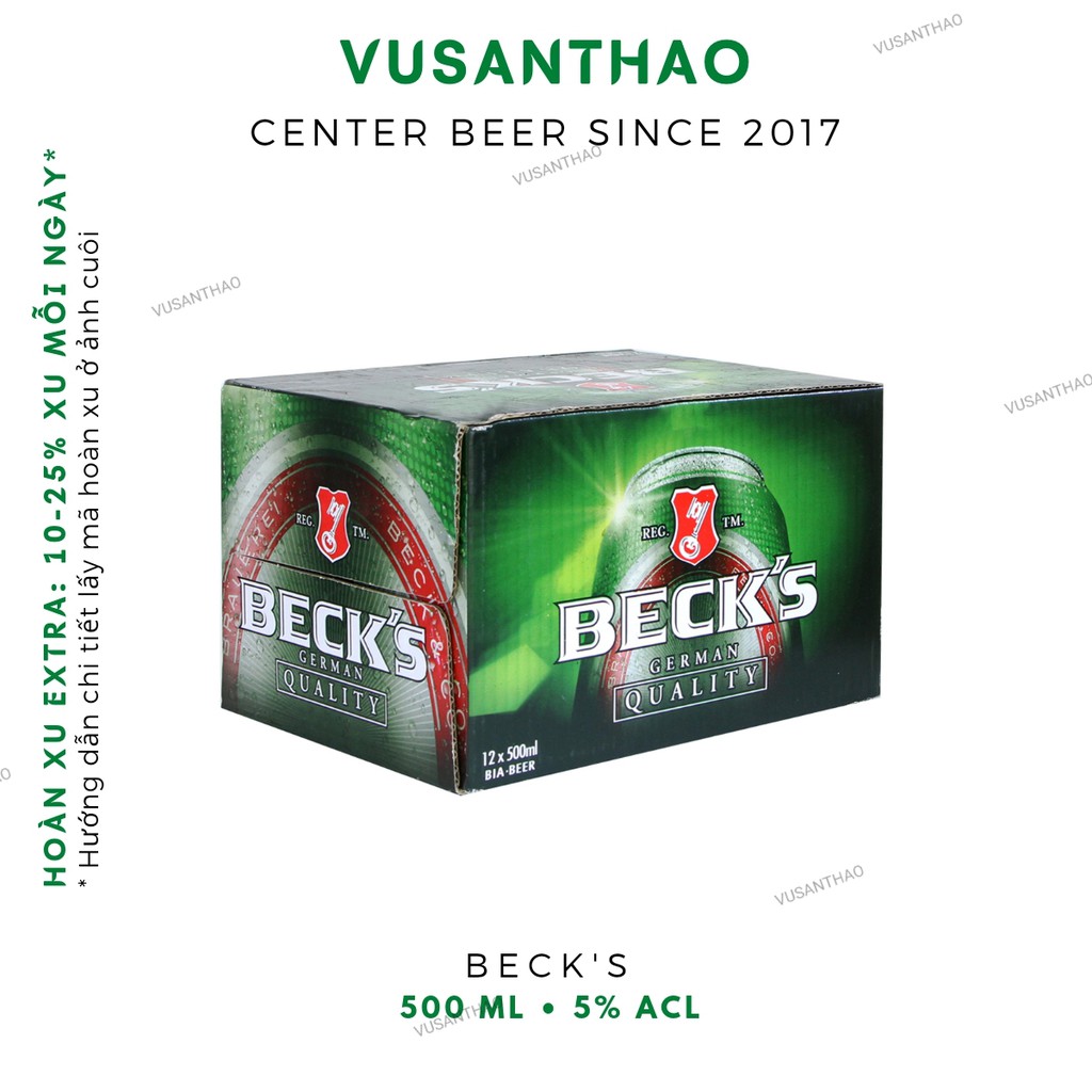 BIA BECK'S 12 LON 500ML