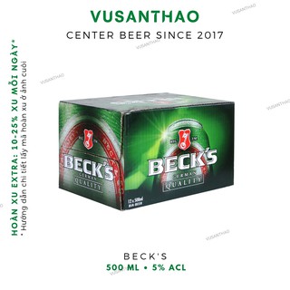 Bia beck's 12 lon 500ml