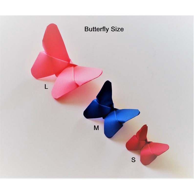 100 BUTTERFILES GIẤY XẾP THỦ CÔNG ORIGAMI NHIỀU MÀU