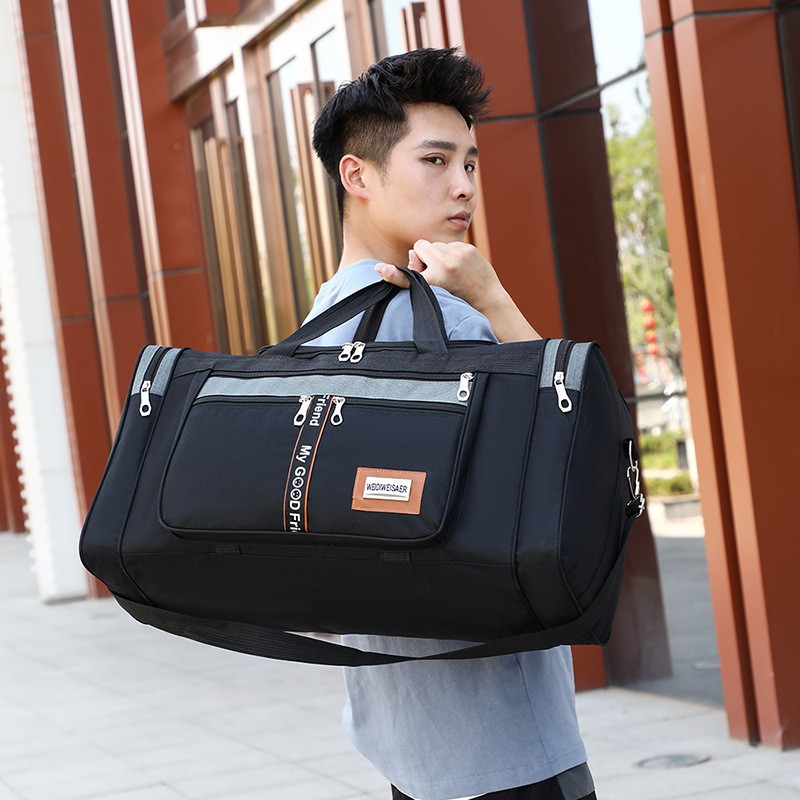 Túi xách du lịch cỡ đại nam nữ thời trang, túi xách thể thao có ngăn chứa hành lí rộng