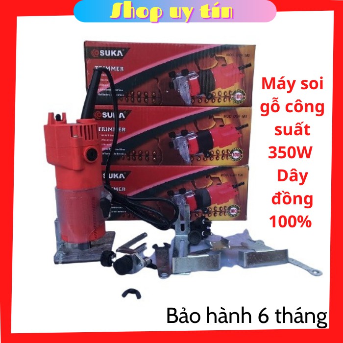 Máy phay gỗ OSUKA công suất 350W dây đồng 100%