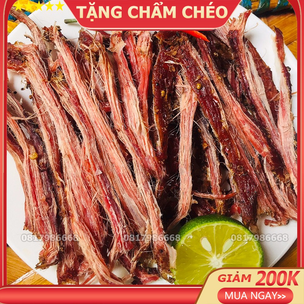 Thịt lợn gác bếp Tây Bắc thơm lừng mắc khén (Ăn thử 200g) khô heo sấy hàng thơm ngon | BigBuy360 - bigbuy360.vn