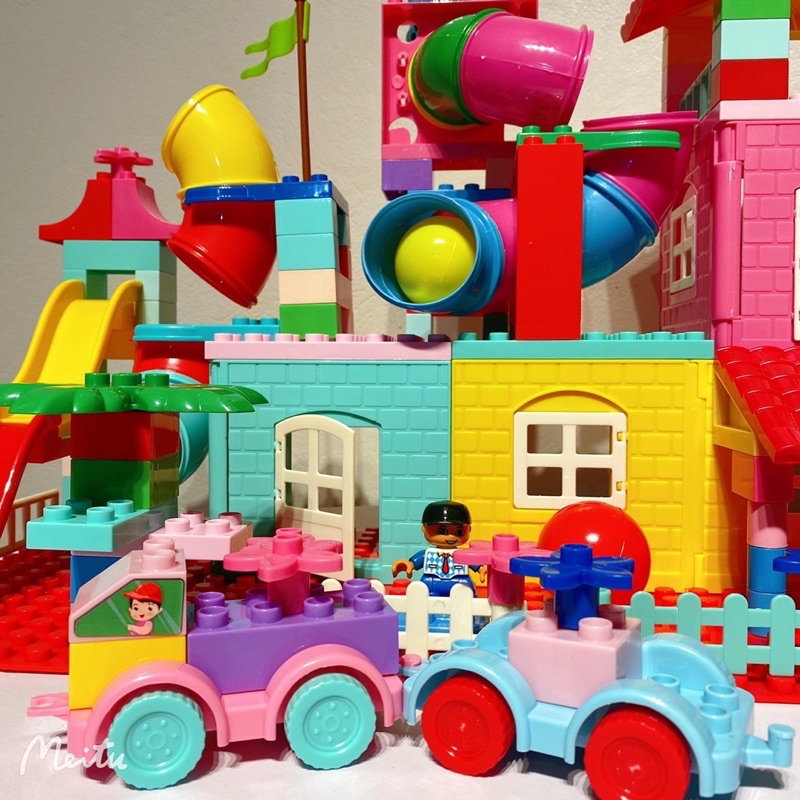 Đồ chơi lắp ráp tương thích size Lego Duplo cho bé sáng tạo phát triển trí tuệ