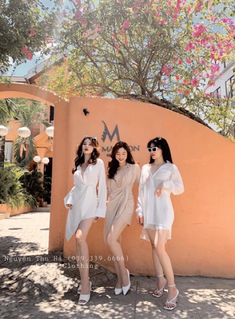 Sơ mi xoắn bụng