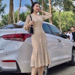Váy đuôi cá xinh sang