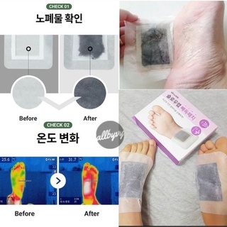 allbyvy| Miếng dán thải độc chân Slow Lab