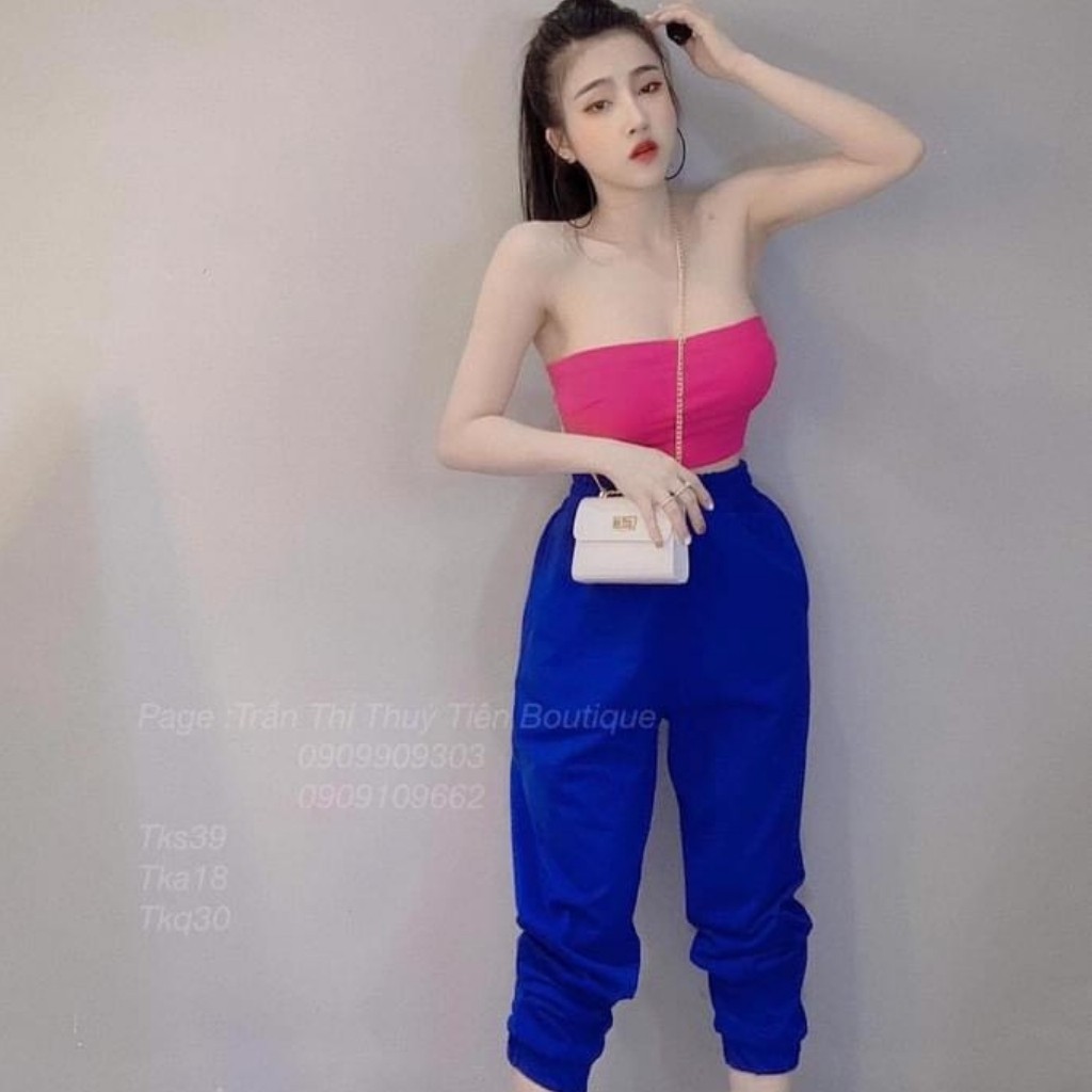 Áo Quây Ngực _ Chất Borip Lụa Mỏng Mịn _ Dáng Croptop 4 Màu Siêu Hot
