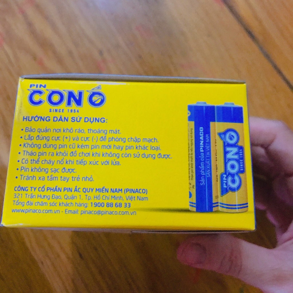 Pin tiểu con Ó loại mới - Pin AA tốt 40 viên