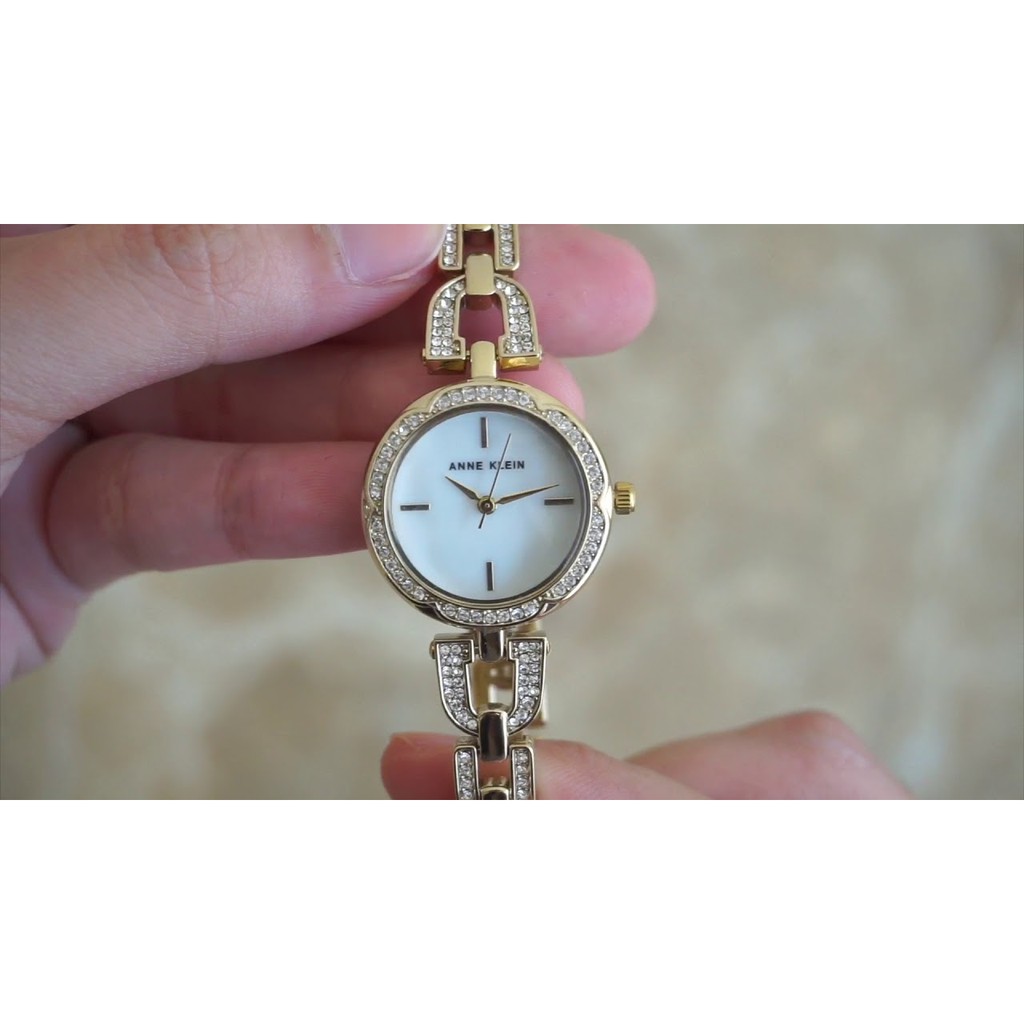 Đồng hồ Nữ Anne Klein AK/3152MPGB dây vàng chính hãng