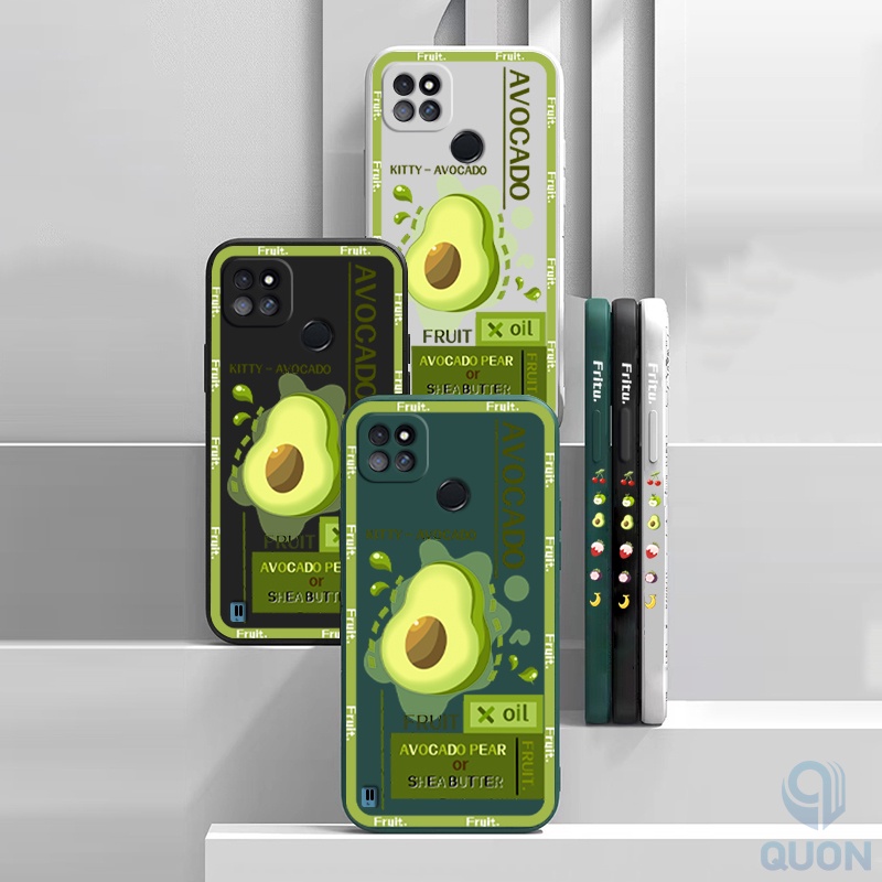Ốp Điện Thoại Mềm Hình Trái Cây Cho Realme C21Y C25Y C21 C15 C11 C12 C20 C25 C25S C11 7i 8i 9i