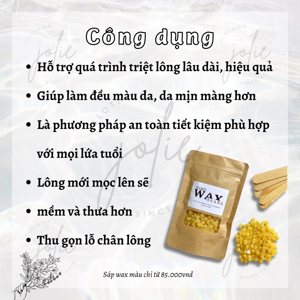 Combo triệt lông sáp wax nóng wax lông, nồi nấu sáp pro wax 200 tặng mỡ trăn nguyên chất