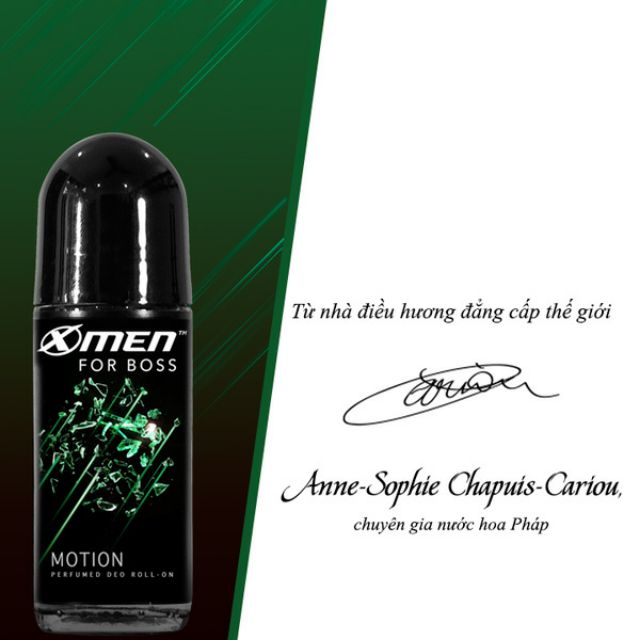 Lăn khử mùi XMen For Boss Motion 50ml