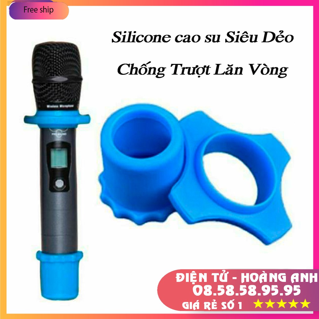 Bộ 20 cái Silicone cao su Chống Trượt Lăn Vòng Micro Trên và Dưới.[ GIÁ RẺ ]