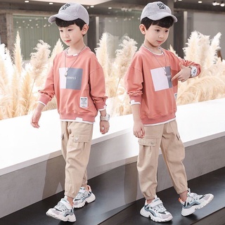Quần áo trẻ em hàn quốc  in hình dễ thương cho bé trai ​bé gái gnHy