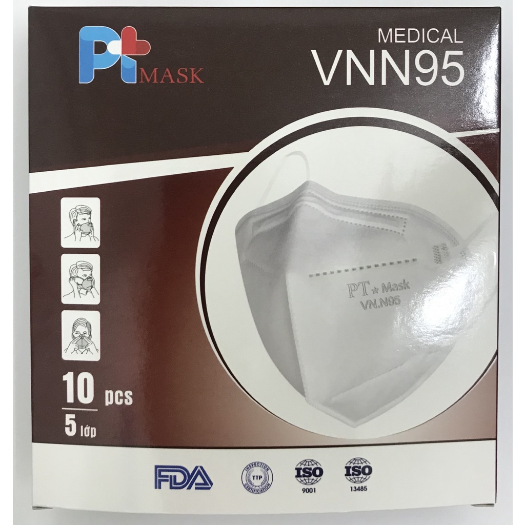 KHẨU TRANG VN N95 PT MASK 4 LỚP CAO CẤP