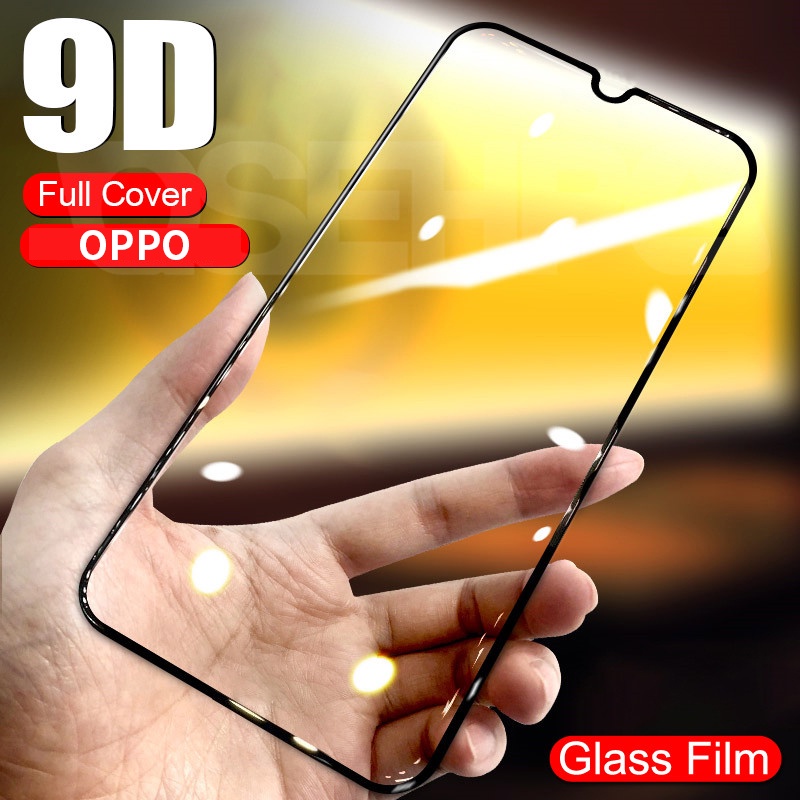 Kính Cường Lực 9D Bảo Vệ Toàn Diện Cho OPPO Reno 2 2F 2Z 3 3A 4 4SE 4Z 5A 5K 5K 5Z 6 6Z 7 A ACE 2 Z 10X ZOOM K1 K3 K5 K7 K7X K9 K9S R15R15X R17 RX17 Neo1 K3 K5 K7X K9 K9S R15X R17 RX17 Neo2Pro Find X2Pro