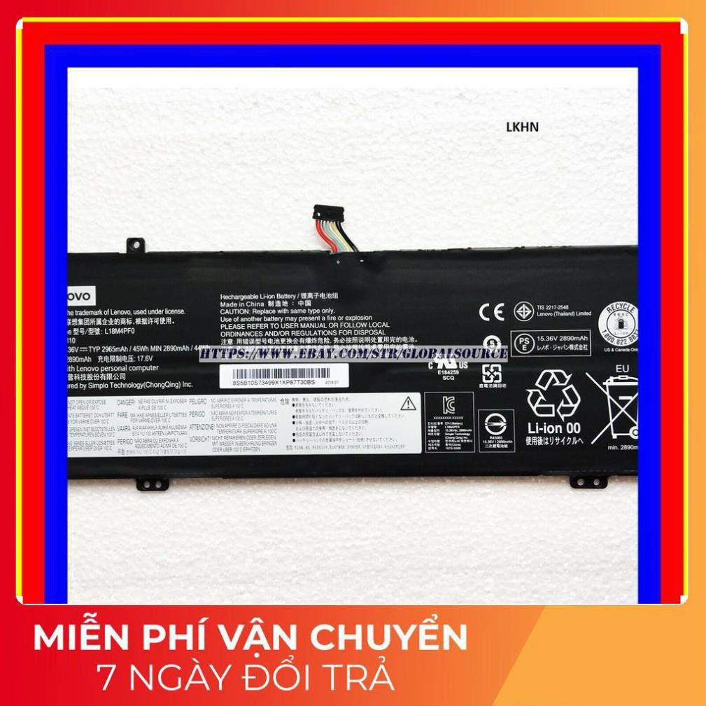 [Pin ZIN ] Pin laptop lenovo L18D4PF0 L18M4PF0 14s 14s-IML 14s-IWL 13s 13s-IWL 13s-IML 45W ZIN