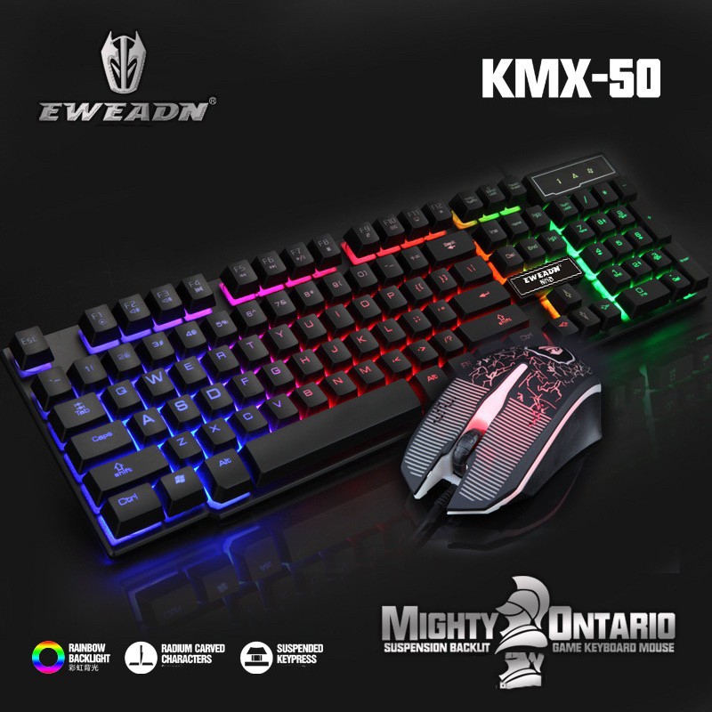 🎁Deal Hot - Freeship🎁 Bộ Bàn Phím Và Chuột Gaming GXM50 Pro Gamer 2019 LED 7 Màu Siêu Đẹp, Nhìn Rõ Chữ Trong Tối | BigBuy360 - bigbuy360.vn
