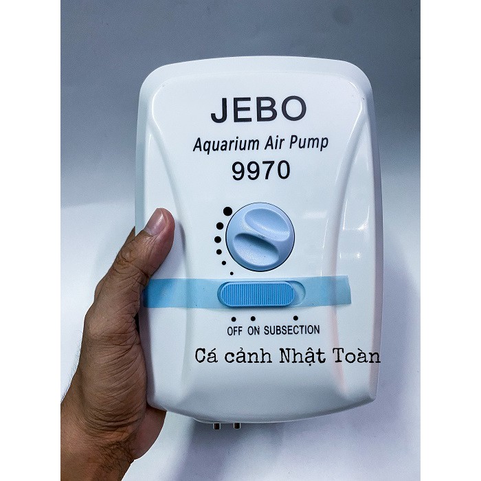 SỦI OXY TÍCH ĐIỆN JEBO 9970 CHO BỂ CÁ CẢNH