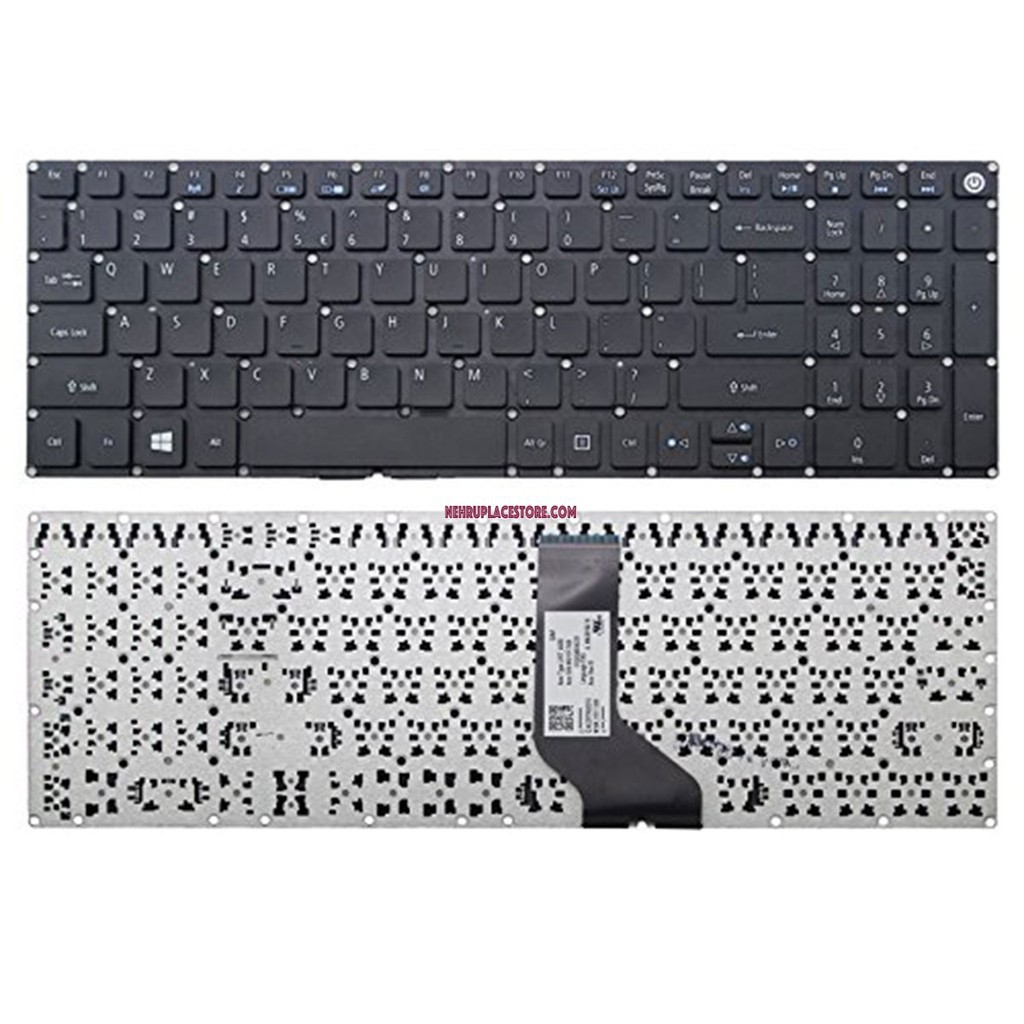 (KEYBOARD) BÀN PHÍM LAPTOP ACER E5-573 dùng cho Aspire E5-573, E5-574, E5-575, E5-576, E5-722, F5-521, F5-571, f5-572