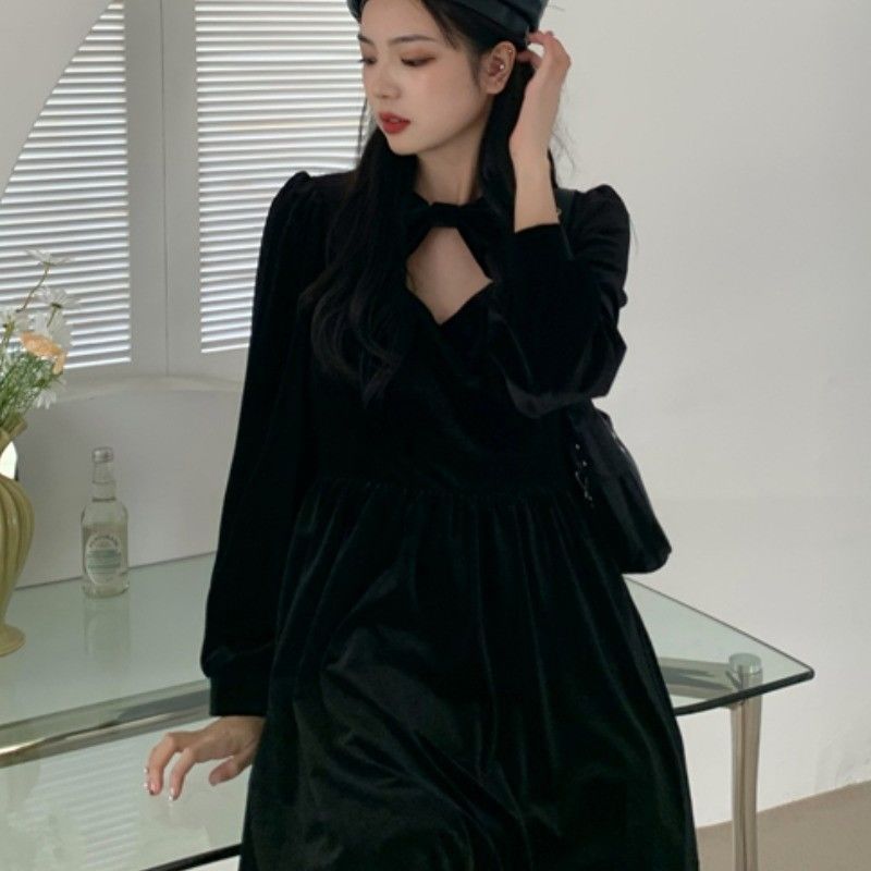 Đầm Ngắn Tay Xinh Xắn Cổ Điển Kiểu Pháp Dành Cho Nữ | BigBuy360 - bigbuy360.vn