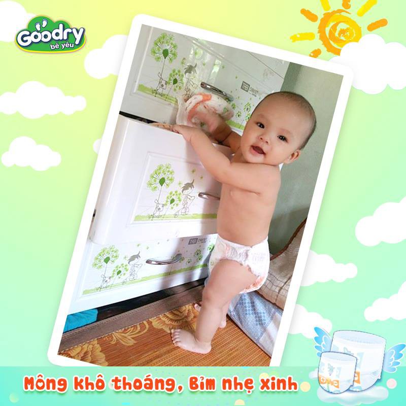 Tã dán goodry bé yêu công nghệ Nhật Bản size S46 46 miếng ( Cho bé dưới 6kg )