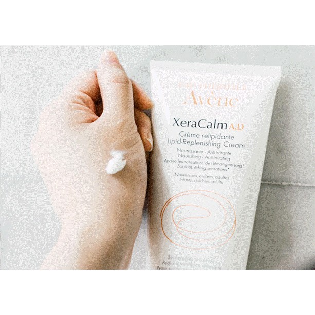 [MÃ FRIGBH111- 10% đơn 500K] Xeracalm Avene AD 10ml Sample - Kem dưỡng phục hồi da nhiễm Corticoid, rượu thuốc, Eczema