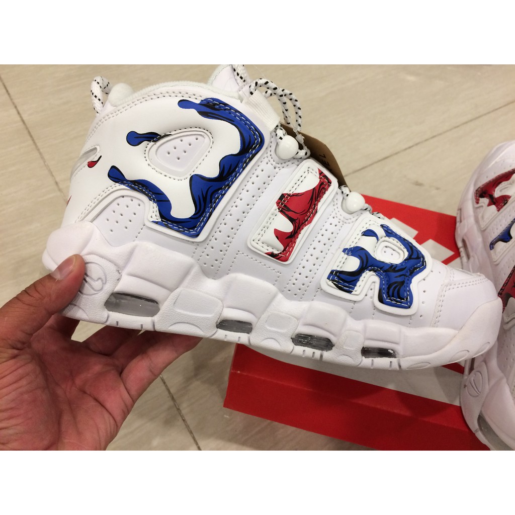 GIÀY THỂ THAO NIKE AIR MORE UPTEMPO MẦU TRẮNG SỮA